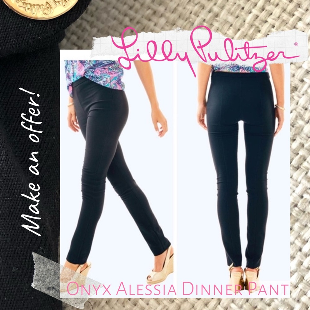NWT Lilly Pulitzer Alessia Stretch Dinner Pants